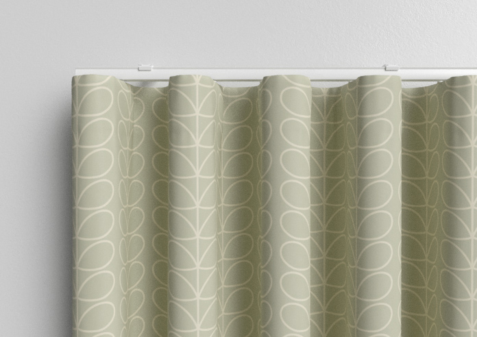 Orla Kiely Linear Stem, Pebble - Made to Measure Curtains - Image 13